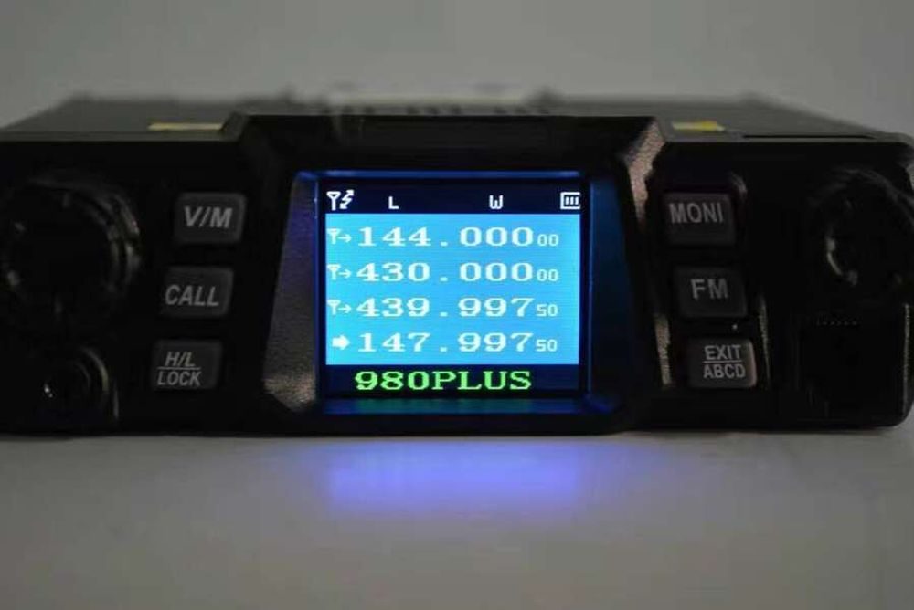 Small Dual Band Quad Standby Mobile Car Radio QYT 980PLUS 75W VHF 55W UHF - Image 9