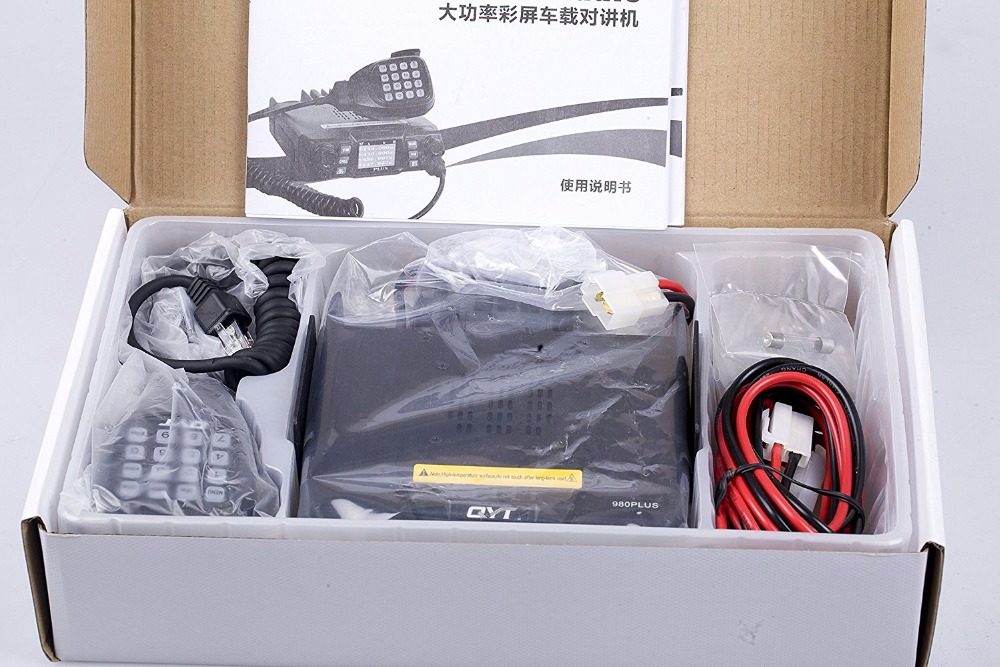 Small Dual Band Quad Standby Mobile Car Radio QYT 980PLUS 75W VHF 55W UHF - Image 10