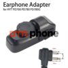 2-way Radio Audio Adapter Earphone Adaptor with M plug