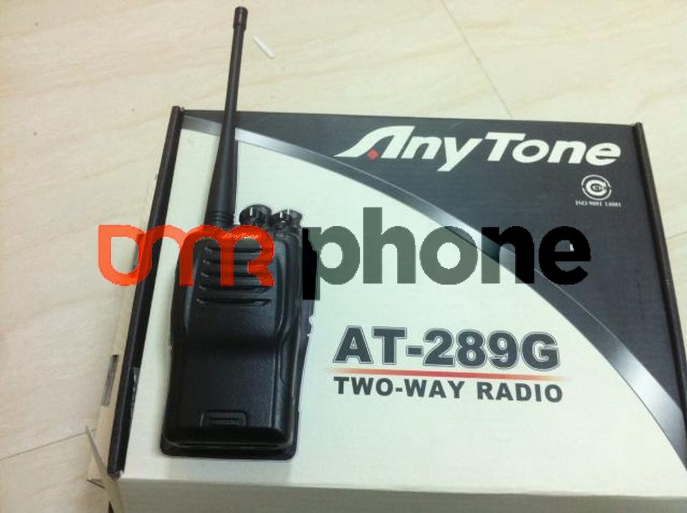 ANYTONE AT-289G Handheld Two-Way Radio UHF VHF