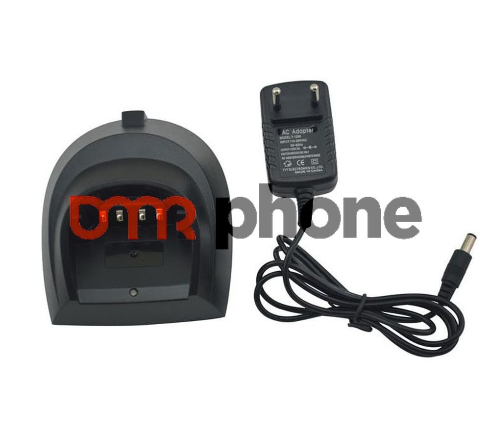 110-260V Desktop Charger with AC Adapter for TYT TH-UV8000D TH-UV8000E