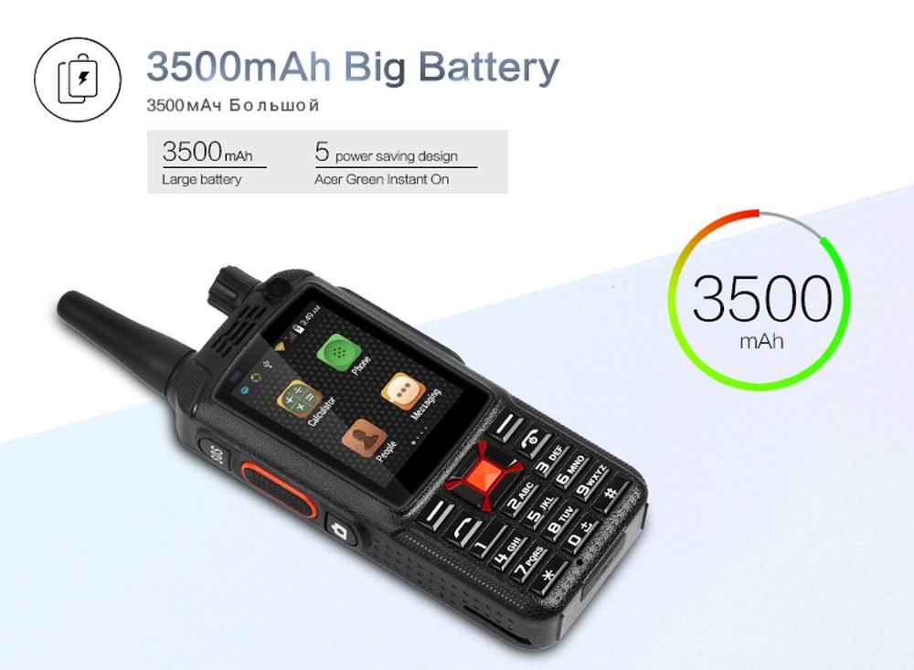 Zello Android Walkie Talkie PTT Smartphone F22+ plus Enhanced GSM WCDMA Antenna - Image 4