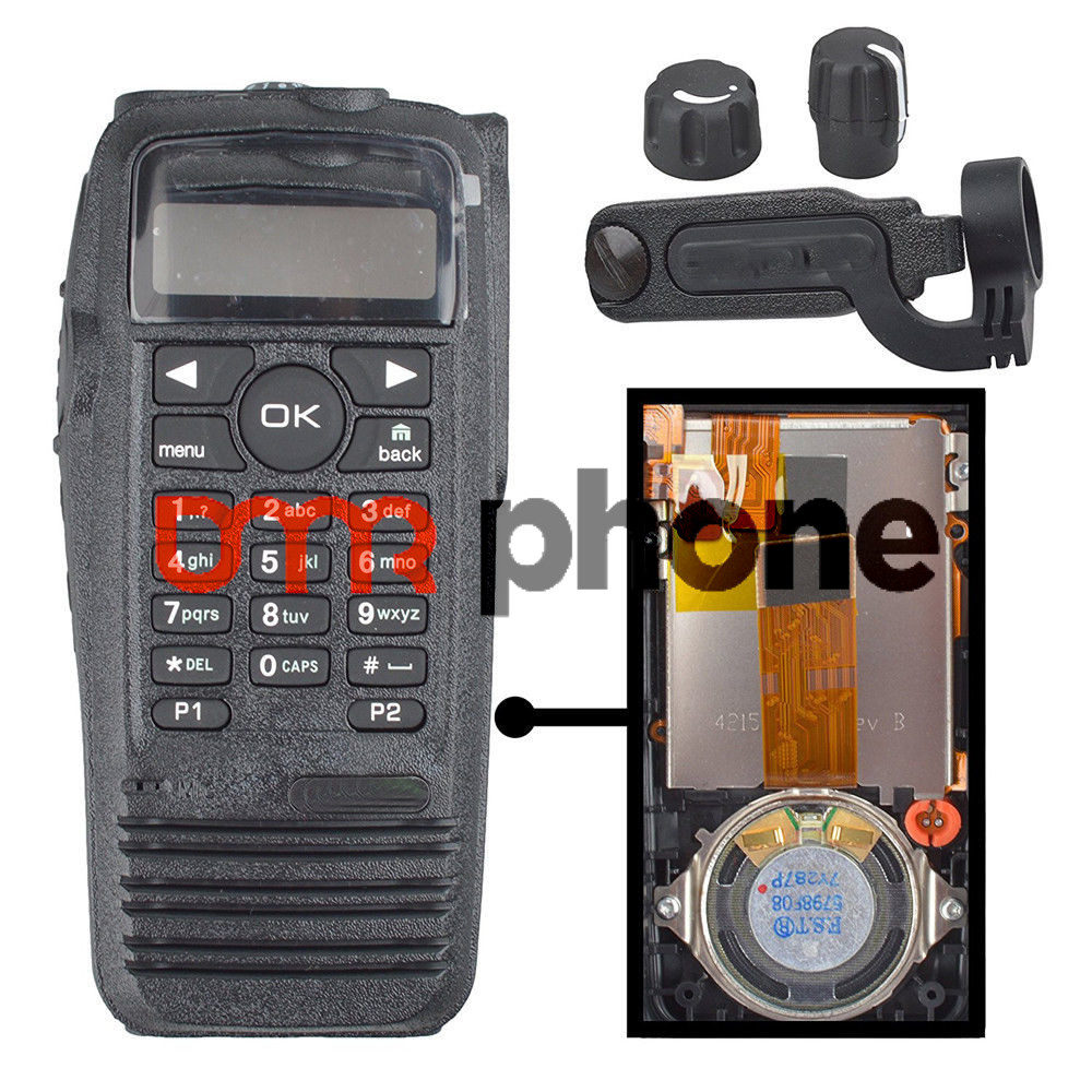 Housing Case Cover Replacement For Motorola XPR6550 XiR P8268 Radio With Keyboard