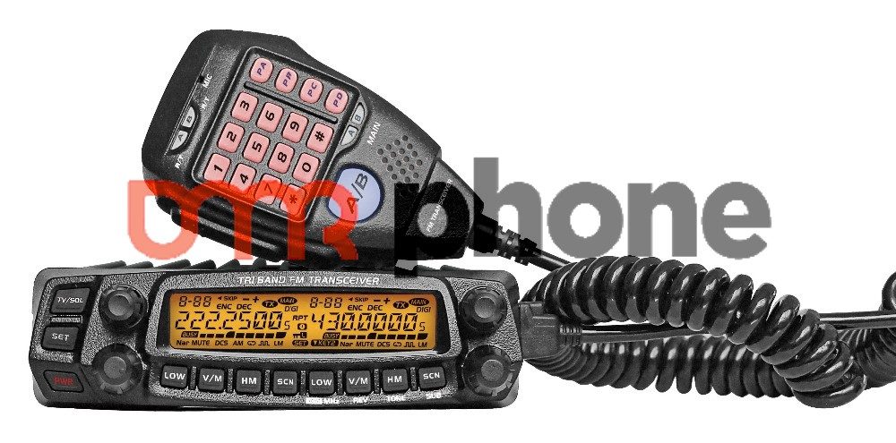 AnyTone AT-5888UV Tri-Band Mobile Radio