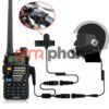 Two Way Radio Motorcycle Full Face Helmet Earpiece