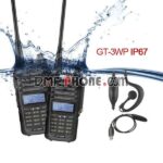 Baofeng GT 3WP GT-3WP IP67 Waterproof Dual Band Transceiver Free Car Charger Cable