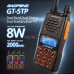 Triple Output Power Dual-Band Dual PTT Baofeng GT-5TP 8W Ham Radio