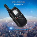 Mini Pofung T6 VOX Alarm LED Flashlight Key Lock Baofeng Interphone Communicator