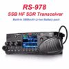 Top Quality RS-978 SSB HF SDR Radio 1.8-30MHz 3800mAh Battery Pack - Image 2