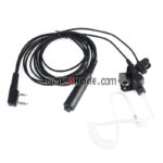 Puxing TYT Kenwood Baofeng 3 Wire Pro Covert Acoustic Tube Mic PTT Earphone