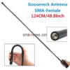 Foldable CS Tactical Antenna Gooseneck SMA-Female Dual Band 144/430Mhz Antenna