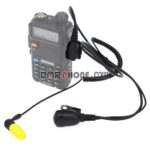 Kenwood Baofeng UV-5R Series Puxing TYT 2 Pin Micro PTT Earpieces