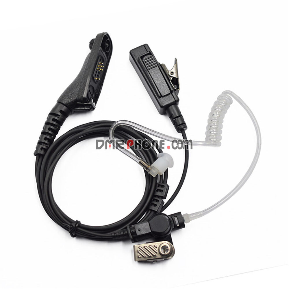 Motorola DMR MOTOTRBO MTP850S MTP830S Two way Radios Police Air Tube Earpiece