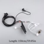 Motorola GP328 Air Acoustic Tube Earpiece for GP340 GP328 GP1280 PRO5150 GP338