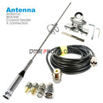 For Yaesu Kenwood Icom TYT Wouxun etc Mobile Radios Nagoya NL-770S Dual Band Antenna Coaxial Cable Kit