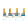 Motorola Baofeng Kenwood HYT Walkie Talkie Replacement Power Knob Volume Switch - Image 3