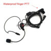 Kenwood Baofeng Puxing TYT HYT Radio Neckband Unilateral Earpiece Finger PTT Mic - Image 2