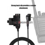 U94 PTT Headset Connector Cable For Vertex Standard VX-231 VX150 VX-160 VX-168 VX-180 Two Way Radio