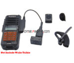 Baofeng BF9700 A58 UV9R Wireless Headset Microphone Cable Adaptor