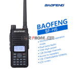 Baofeng BF-H6 Tri-power Long Talking Range 10km Dual Band Radio