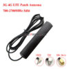 3G 4G LTE Patch Antenna 700-2700MHz 5dbi TS9 CRC9 SMA Male Connector