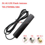 3G 4G LTE Patch Antenna 700-2700MHz 5dbi TS9 CRC9 SMA Male Connector