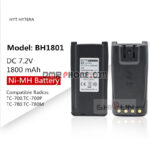 1800mAh Ni-MH Battery BH1801 for HYT TC700 TC780M TC780 TC700P Radio