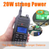 Dual PTT 20W Tri-power LEIXEN UV-25D Dual Band Radio