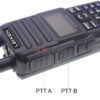 Dual PTT 20W Tri-power LEIXEN UV-25D Dual Band Radio - Image 4