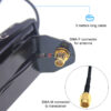TYT TH-UV8000D Talkie Talkie NAGOYA RB-CLP Window Clip Mount - Image 3