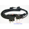 for Kenwood Baofeng radio Connention Cable Vimoto Bluetooth Helmet Headset - Image 3