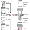 Two-way Radio BNC RF Antenna Connector Extension Cable Adapter 4PCS - Image 4