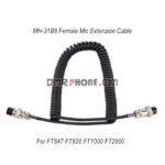 For Yaesu 2 Way Radios FT847 FT920 FT950 2000 FT1000 MH-31B8 Hand Mic Extension Cable