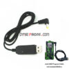 Battery USB Car Charger For Baofeng UV5R 3800 Extended Battery UVS9 R9 Walkie Talkie Small head line charger
