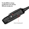 Battery USB Car Charger For Baofeng UV5R 3800 Extended Battery UVS9 R9 Walkie Talkie Small head line charger - Image 3
