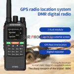 Zastone DP-889G Newest GPS Location System Digital Walkie Talkie For Expedition Crews
