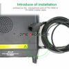 TYT TH7800 TH9800 Mobile Tranceiver Handheld Mic Upto 3 Meters Extend Cords - Image 4