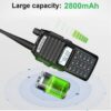 Baofeng UV-82 Plus 8W 10KM Dual PTT Speaker Microphone  Dual PTT Headset Programming Cable  Car Charger - Image 3