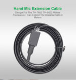 Hand Microphone Extension Cable for TYT TH-7800 TH-9800 Car Mobile Radio 