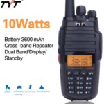 TYT TH-UV8000D 10W Powerful Walkie Talkie Cross-band Repeater Dual Band VHF UHF 3600mAh Battery 10km Portable Radio Transceiver