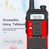 2021 Baofeng UV 10R Distance Range Talk 10W Non-Slip Long Standby  Dual Band 128 Channels Two Way Radio Better Than UV 5R UV-82 - Image 4