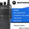 Professional Radio Motorola GP340 UHF VHF Handheld Transceiver