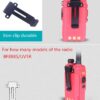 Universal Back Clip Metal Durability for Kenwood TK3118 TK308 Baofeng UV5R Walkie Talkie - Image 3