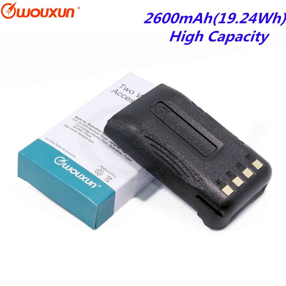 Wouxun Walkie Talkie High Capacity Battery KG-UV8D Plus KG-UV8E Two Way Radio