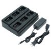 Baofeng Radio Six Way Charger Multi Docking for UV-5R UV-5RHP Walkie Talkie