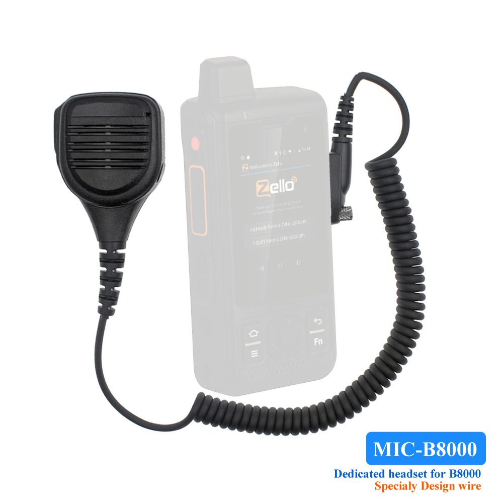 Speaker Microphone for B8000 Smart Zello PTT Phone
