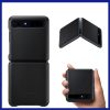 Samsung Z Flip Genuine Leather Case For Galaxy Z Flip 5G Phone Cover EF-VF700 - Image 6