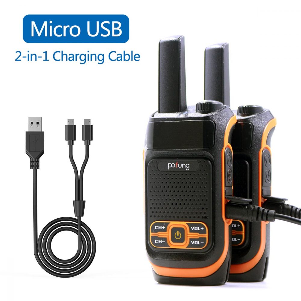 2PCS BAOFENG BF-T19 FRS GMRS Radio Long Range Walkie Talkie - Image 2