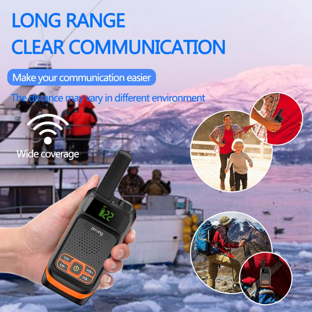 2PCS BAOFENG BF-T19 FRS GMRS Radio Long Range Walkie Talkie - Image 4