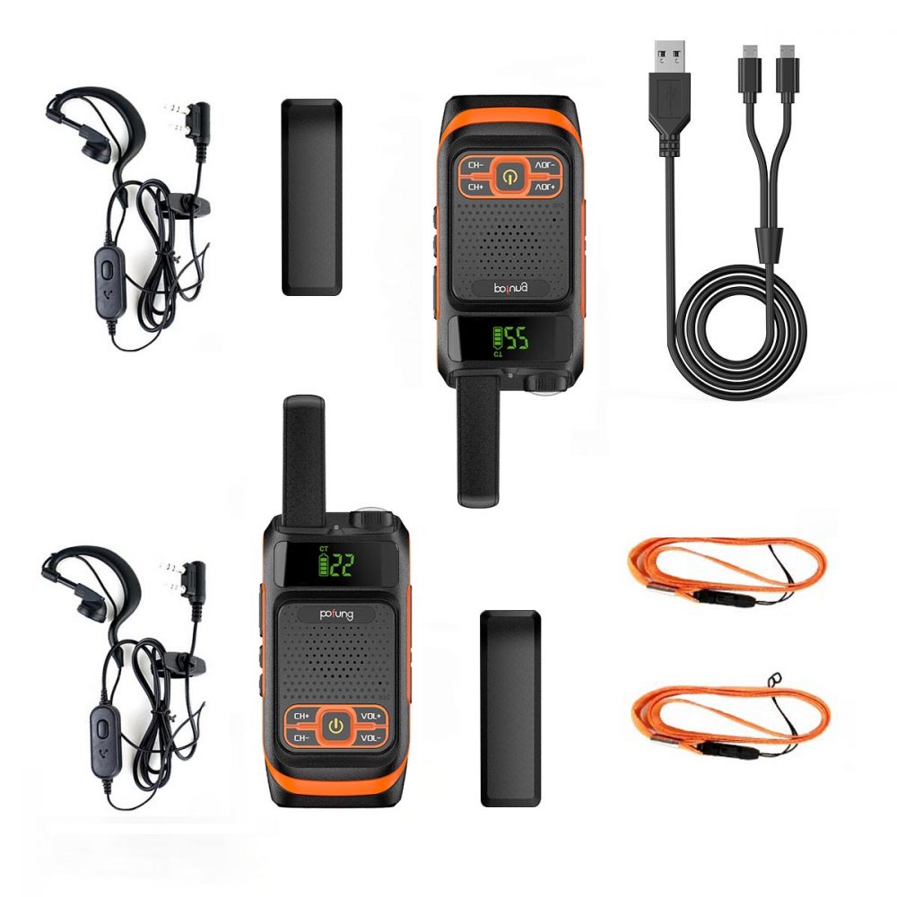 2PCS BAOFENG BF-T19 FRS GMRS Radio Long Range Walkie Talkie - Image 6